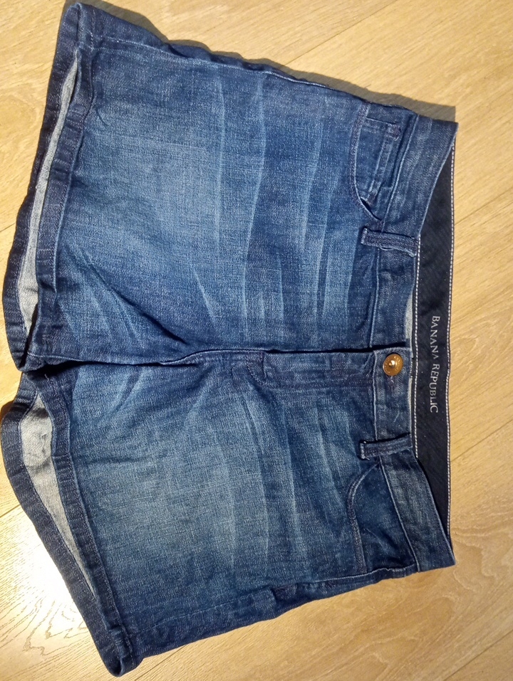 Banana Republic Women's Indigo Blue Denim Shorts